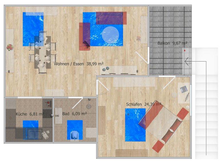 Loft - Studio - Atelier Vaihingen an der Enz - 2 Zimmer, 81 m&sup2;, 1.090&euro; | Angebot:26322285