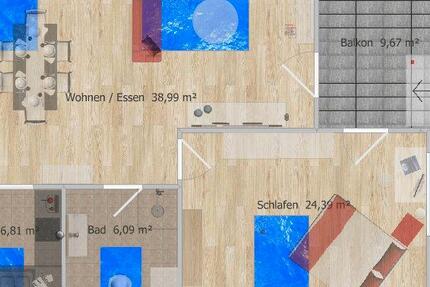 Wohnung Vaihingen an der Enz - 2 Zimmer, 81 m&sup2;, 1.090&euro; | Angebot:26322285