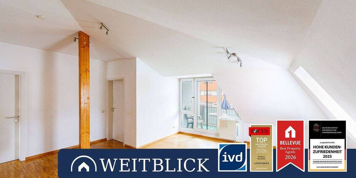 Etagenwohnung Marbach am Neckar Marbach - 3 Zimmer, 71 m&sup2;, 280.000&euro; | Angebot:26805349