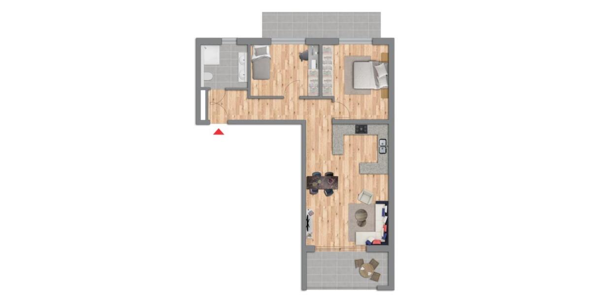 Schöne 3 Zi-Wohnung in VaihingenEnz zu vermieten 3 zimmer