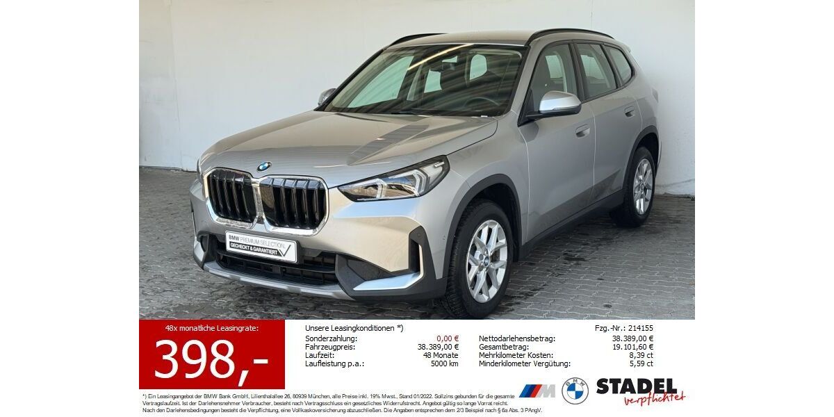 BMW X1 7.069 km 38.440 &euro; Heilbronn 74074