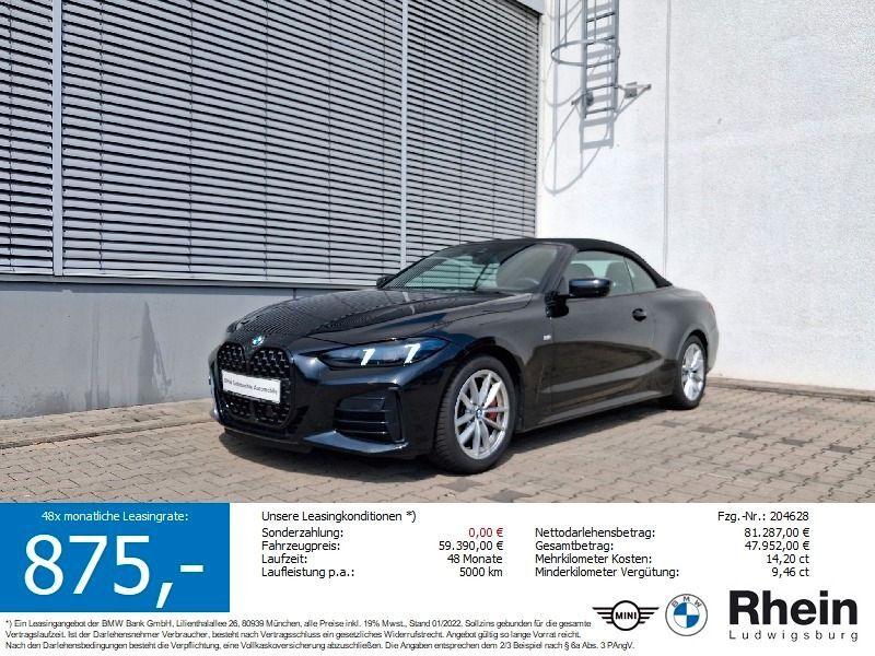 BMW 430 25.500 km 58.190 € Asperg 71679