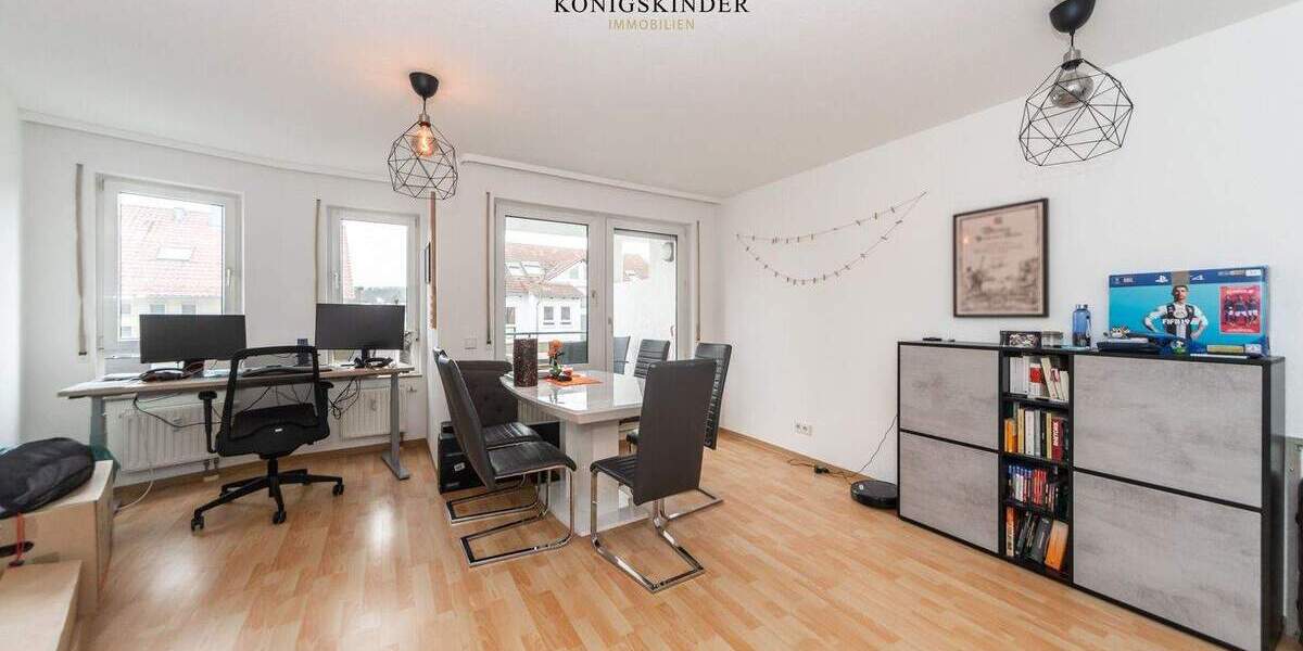 Etagenwohnung Ludwigsburg Eglosheim - 2 Zimmer, 57 m&sup2;, 235.000&euro; | Angebot:24776132