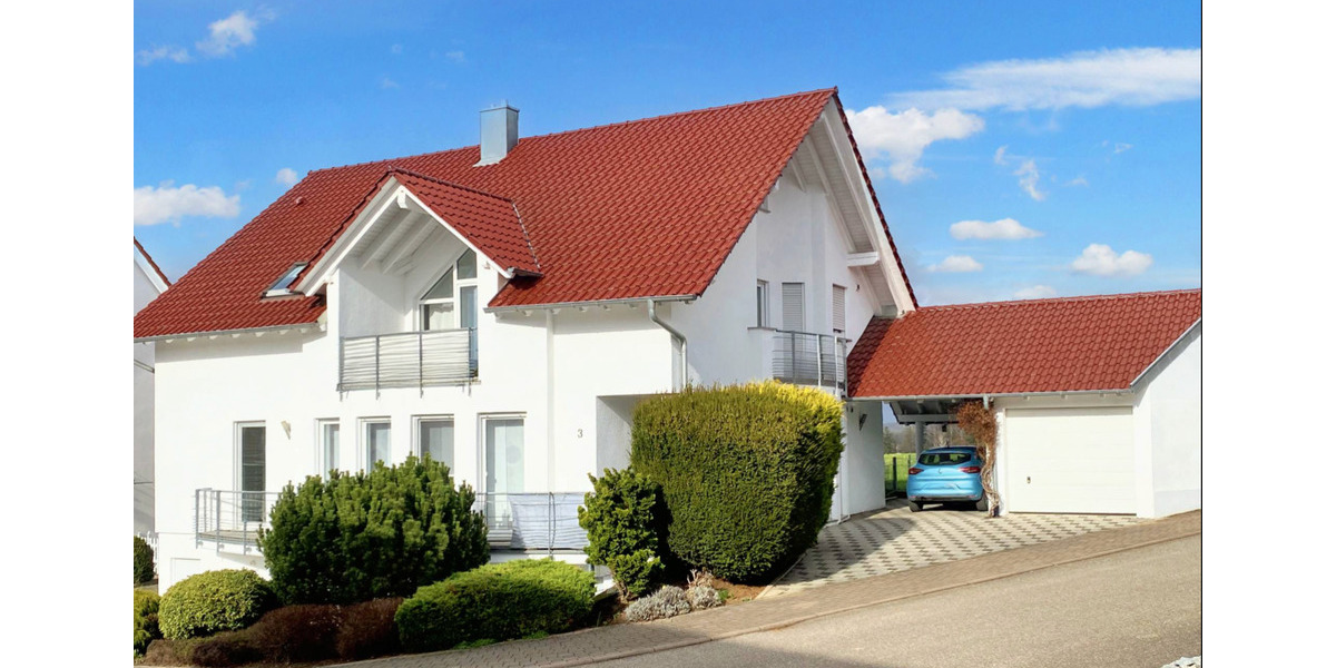 ZWEIFAMILIENHAUS MIT ZUSÄTZLICHER WOHNUNG IM UG IN FELDRANDLAGE 10 zimmer