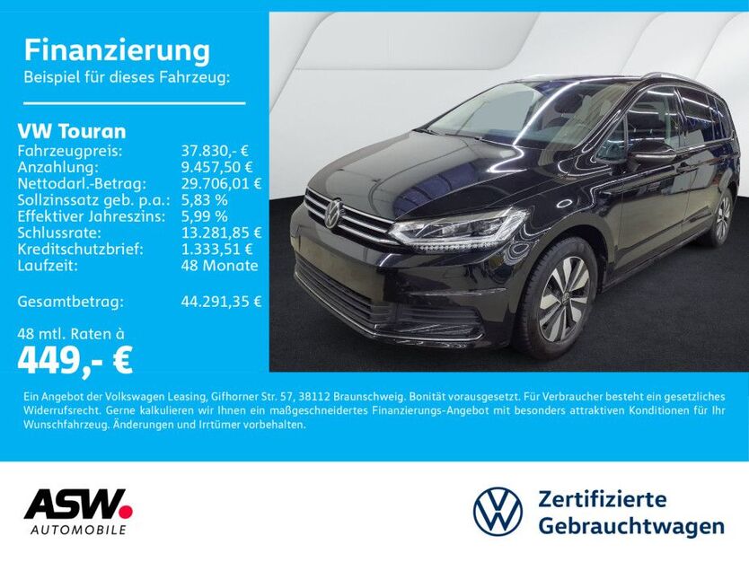 VW Touran 26.100 km 37.830 € Neckarsulm 74172