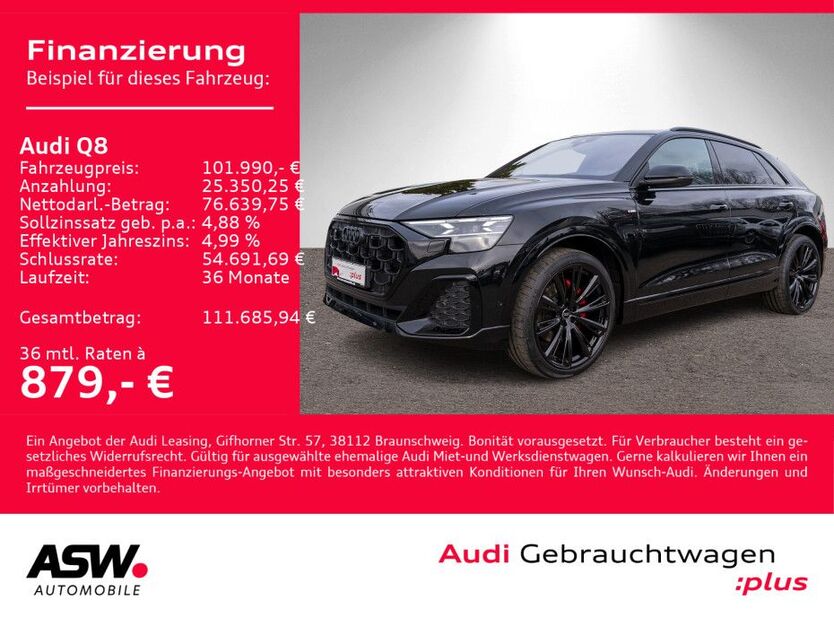 Audi Q8 12.990 km 104.990 € Heilbronn 74074