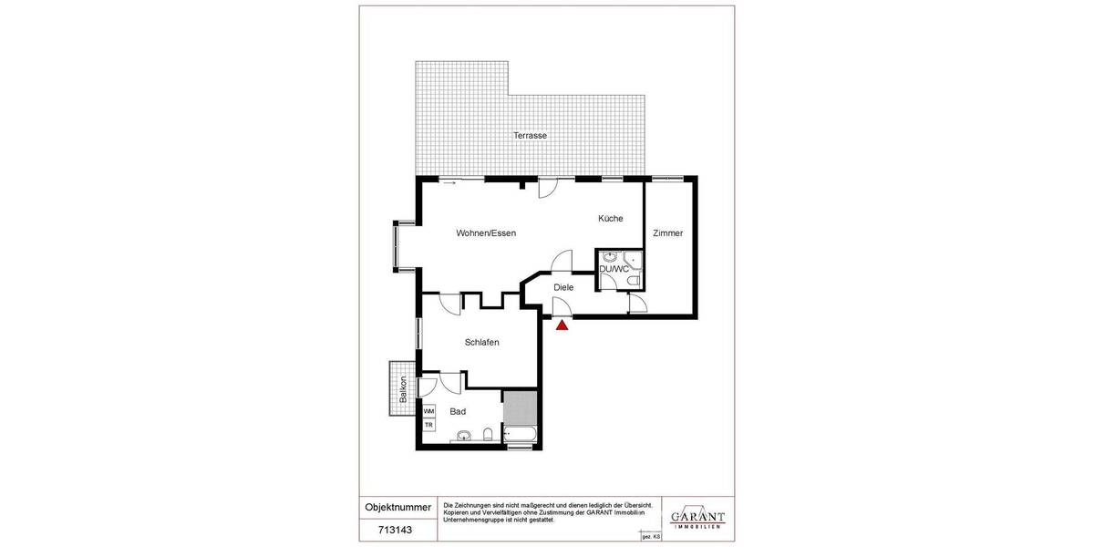 Großzügige barrierearme 3 Zimmer-Erdgeschoss-Wohnung mit Doppelgarage und großem Balkon 3 zimmer