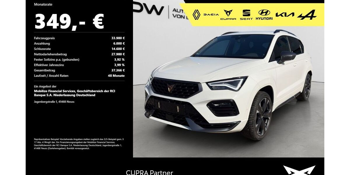 Cupra Ateca 27.900 km 32.980 &euro; Mosbach 74821