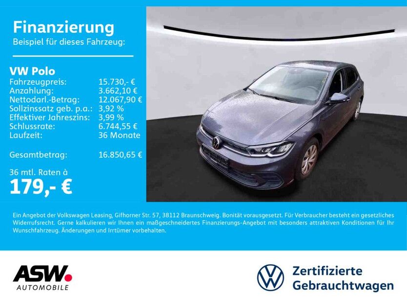 VW Polo 16.100 km 15.730 € Sinsheim 74889