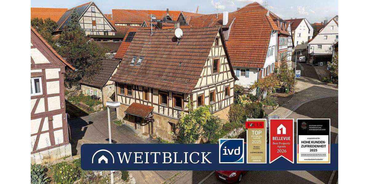 Einfamilienhaus Marbach am Neckar Rielingshausen - 5 Zimmer, 84 m&sup2;, 215.000&euro; | Angebot:24859238