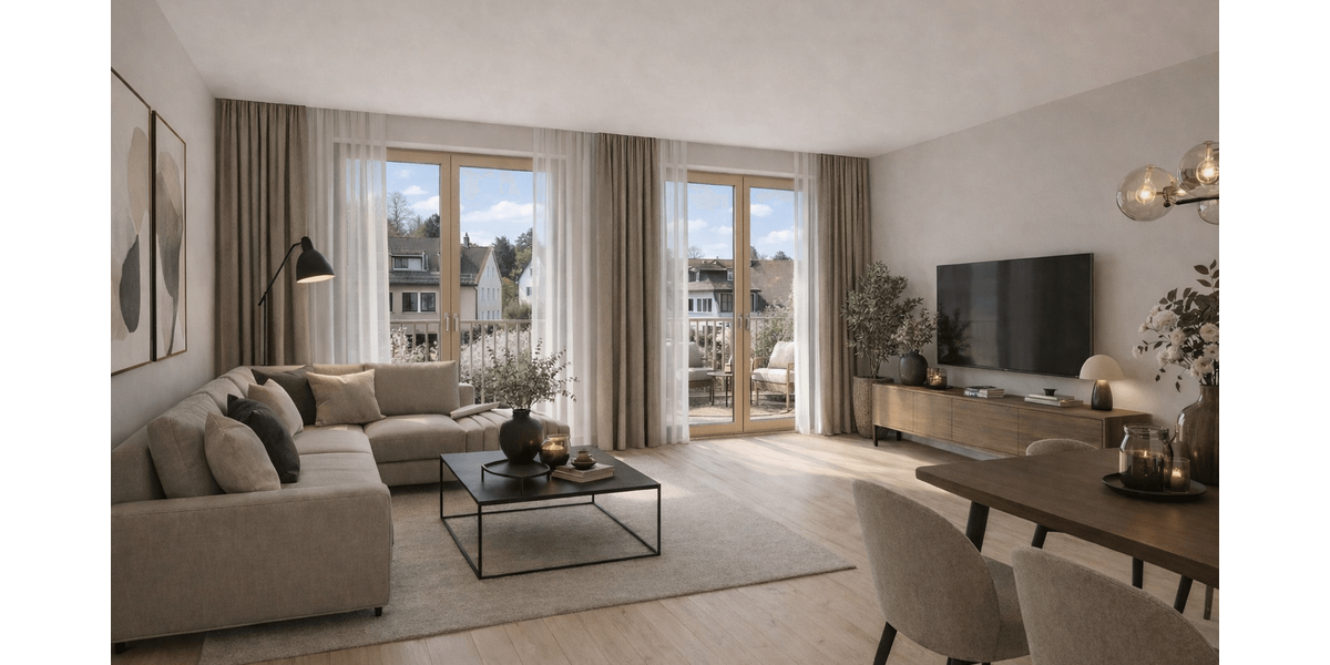 Etagenwohnung Ludwigsburg Eglosheim - 2 Zimmer, 64 m&sup2;, 399.000&euro; | Angebot:26942666
