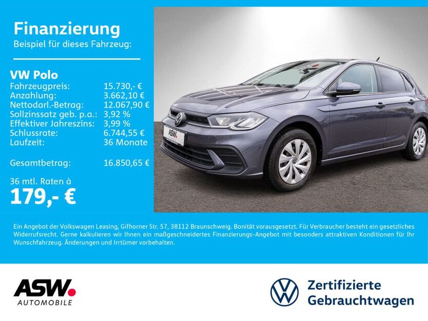 VW Polo 16.100 km 15.730 € Sinsheim 74889