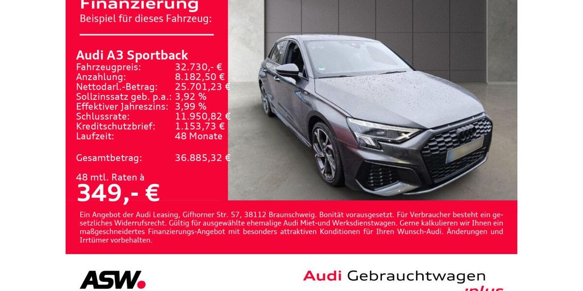 Audi A3 58.250 km 32.730 &euro; Heilbronn 74074