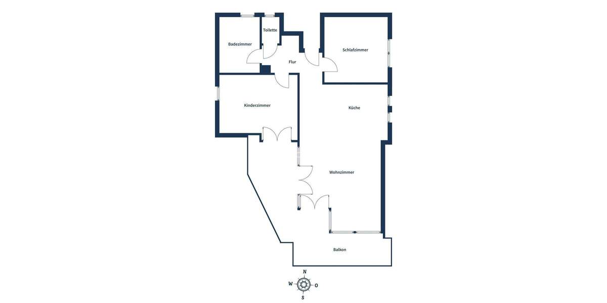 Etagenwohnung Heilbronn Böckingen - 3 Zimmer, 86 m&sup2;, 298.000&euro; | Angebot:24863029