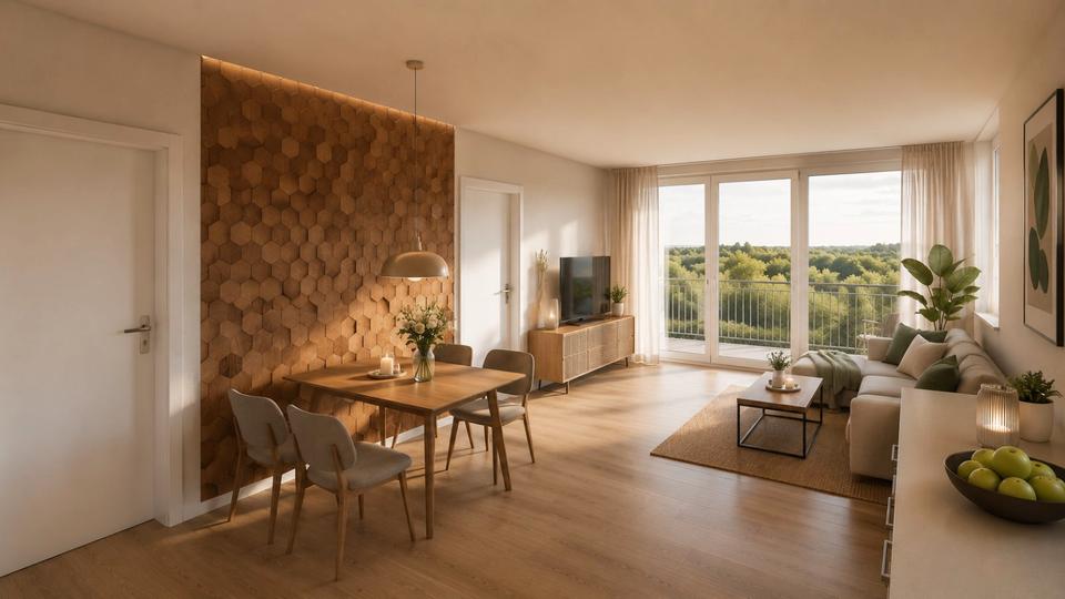 Etagenwohnung Untereisesheim - 2 Zimmer, 52 m&sup2;, 307.000&euro; | Angebot:26629851
