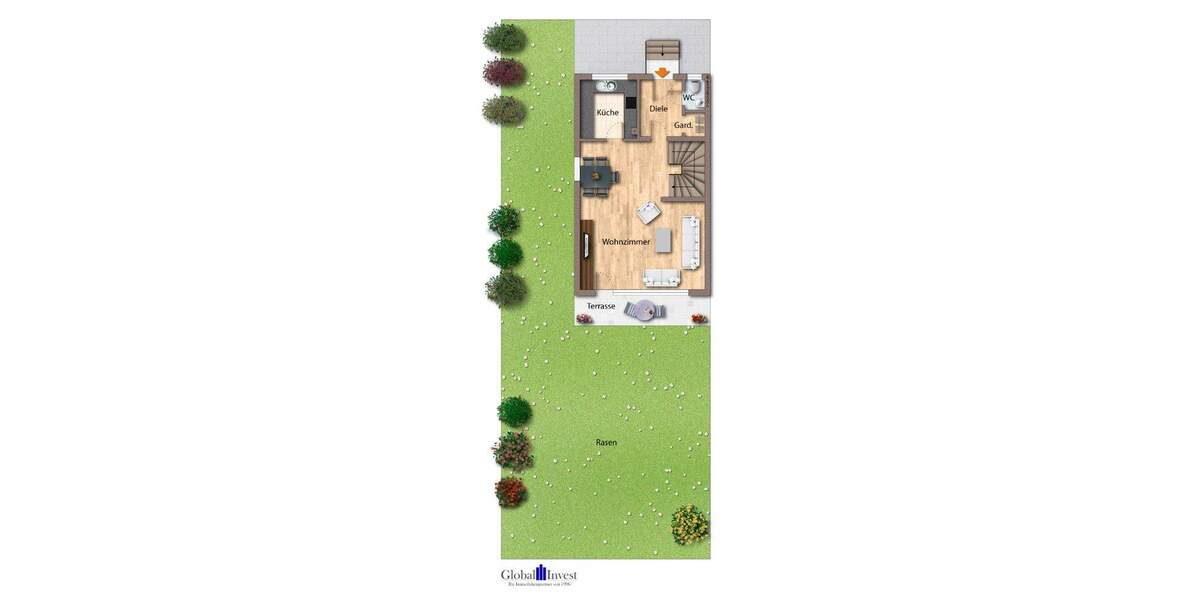 Reihenendhaus Sinsheim - 4 Zimmer, 110 m&sup2;, 329.000&euro; | Angebot:25693255