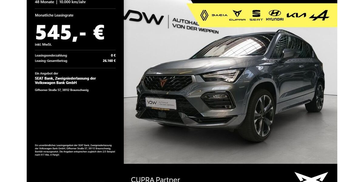 Cupra Ateca 29.700 km 35.480 &euro; Heilbronn 74076
