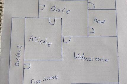 3 Zimmer Wohnung ohne Dachschrägen