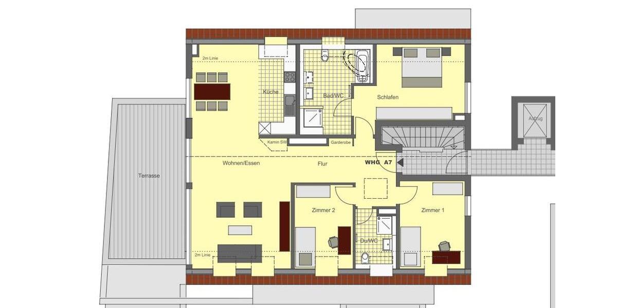Einfamilienhaus Ludwigsburg Oßweil - 4.5 Zimmer, 142 m&sup2;, 2.030&euro; | Angebot:25322403
