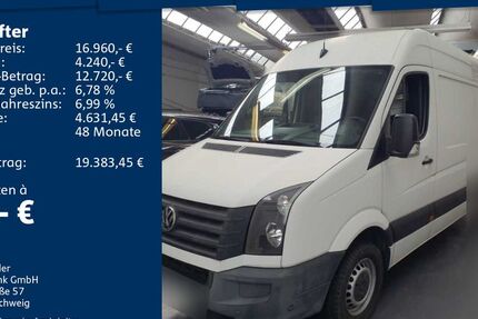 VW Crafter 54.800 km 16.960 € Mosbach 74821