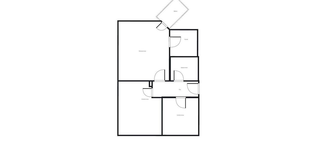 Erdgeschoßwohnung Heilbronn - 3 Zimmer, 53 m&sup2;, 772&euro; | Angebot:26068568
