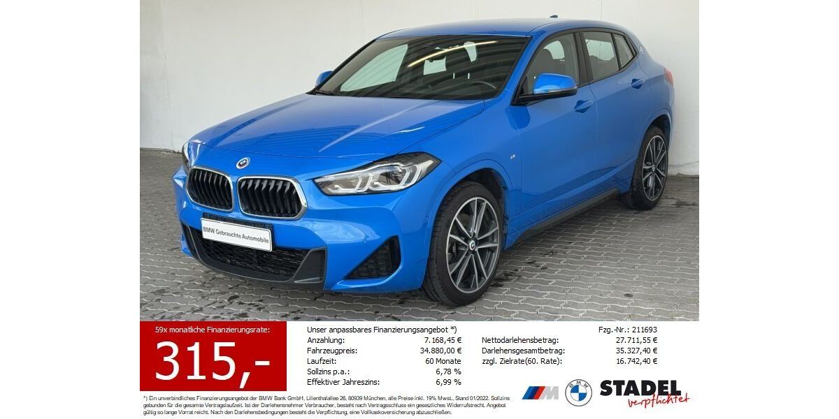BMW X2 30.654 km 32.440 &euro; Heilbronn 74074