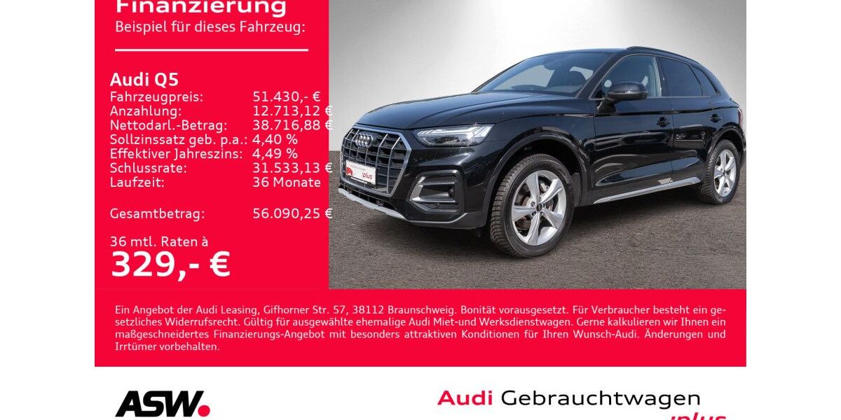 Audi Q5 36.900 km 51.430 € Heilbronn 74074