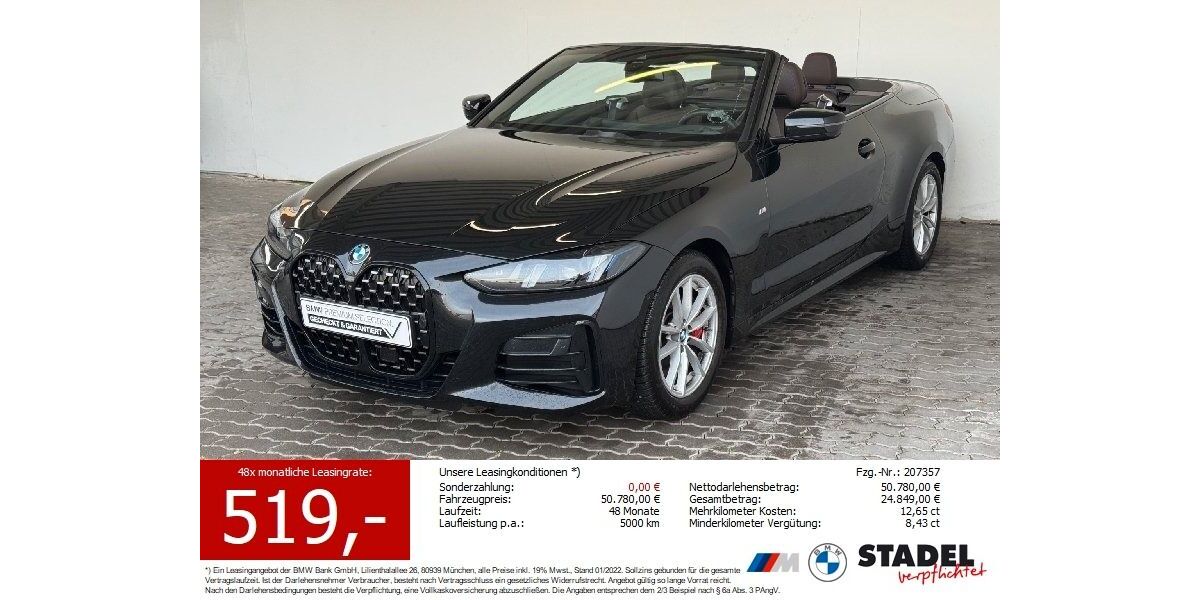 BMW 430 26.100 km 57.840 &euro; Heilbronn 74074