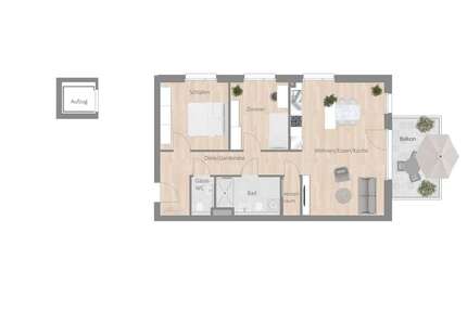 Wohnung Besigheim - 3.5 Zimmer, 84 m&sup2;, 1.085&euro; | Angebot:25555505