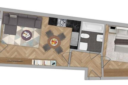 Wohnung Sinsheim - 2.5 Zimmer, 49 m&sup2;, 700&euro; | Angebot:24891147